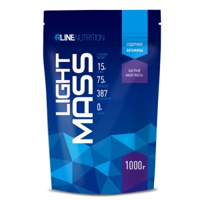 Гейнер RLine LIGHT MASS 1000 гр.