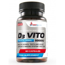 Витамины WestPharm D3 Vito 5000 IU 60 капс