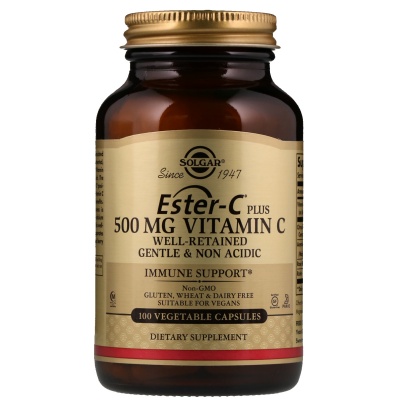  Solgar Vitamin C 500  100 