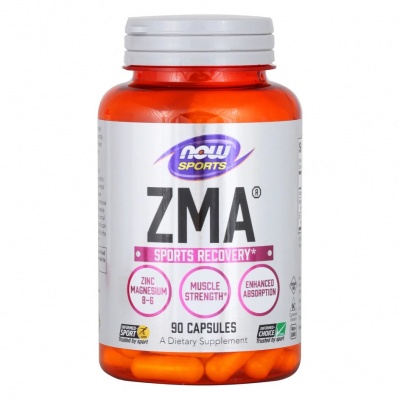 Тестобустер NOW ZMA 800 мг 90 капсул