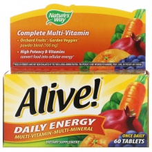  Nature's Way Alive Daily Energy Multi 60 