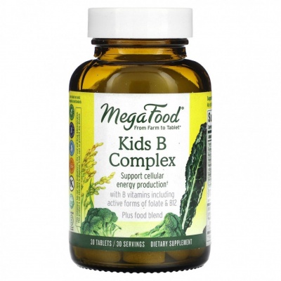  MegaFood Kids B-Complex 30 