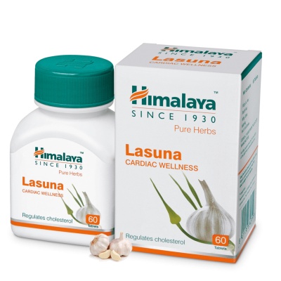 Антиоксидант Himalaya Lasuna 60 таблеток