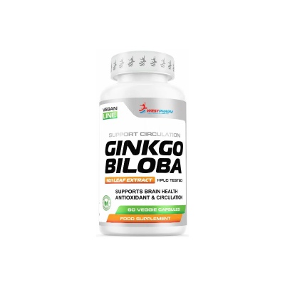  WestPharm Vegan Line Ginkgo Biloba 60 