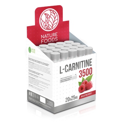 - Nature Foods L-carnitine 3500 25 