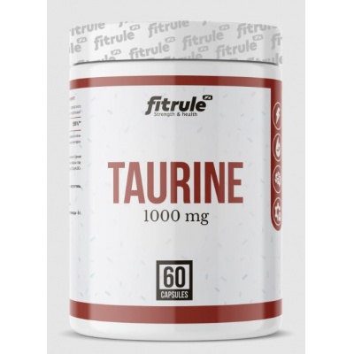 Аминокислота FitRule Taurine 1000 мг 60 капсул