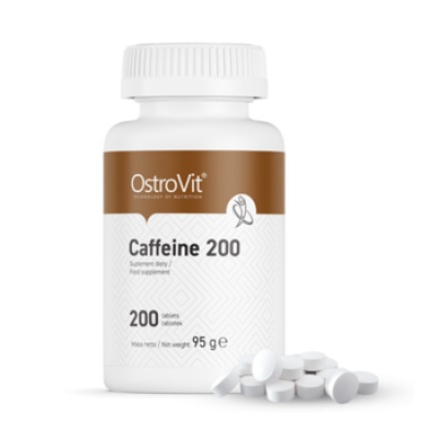 Энергетик OstroVit Caffeine 200 таблеток