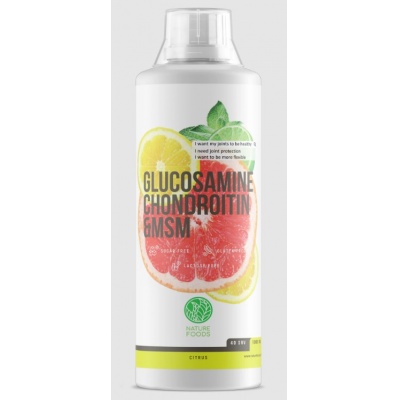 Хондропротектор Nature Foods Glucosamine Chondroitine MSM Concentrate 1000 мл