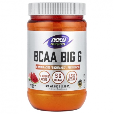  NOW BCAA BIG 6 POWDER 600 